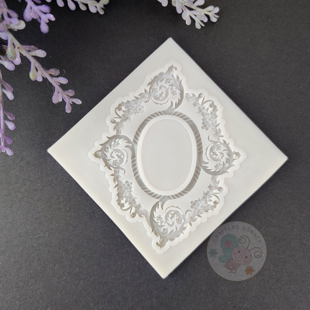 Antique Frame - Silicon Mould
