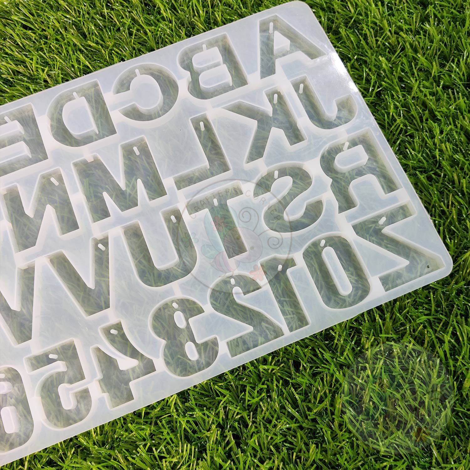 Alphabets & Numbers - Silicon Jewellery Mould