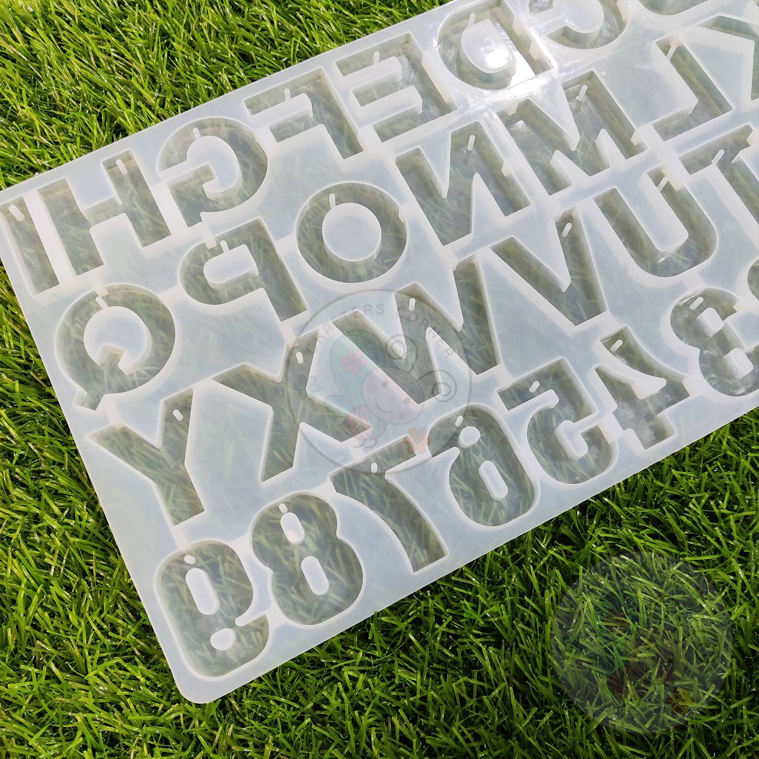 Alphabets & Numbers - Silicon Jewellery Mould