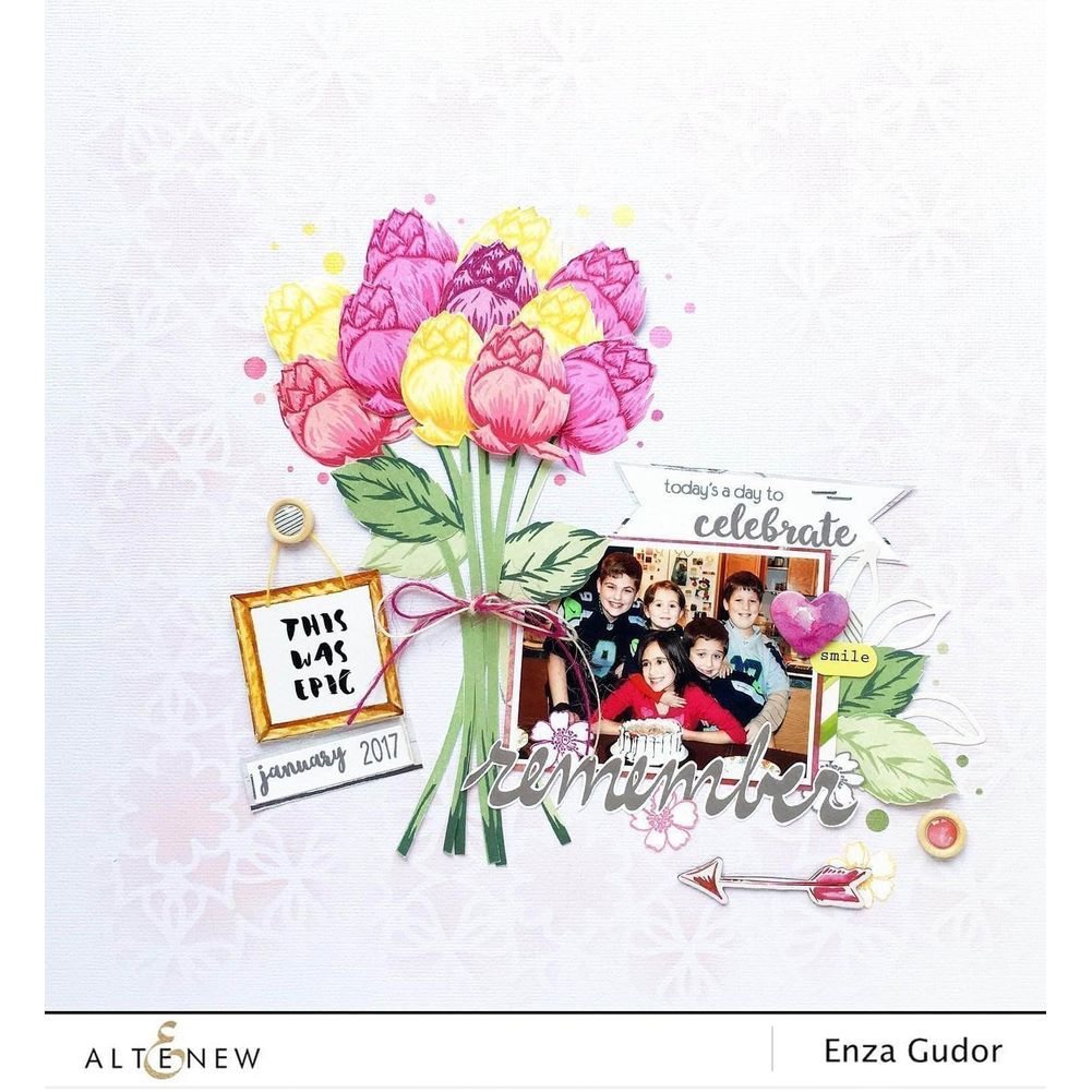 Blissful Bud Stamp Set