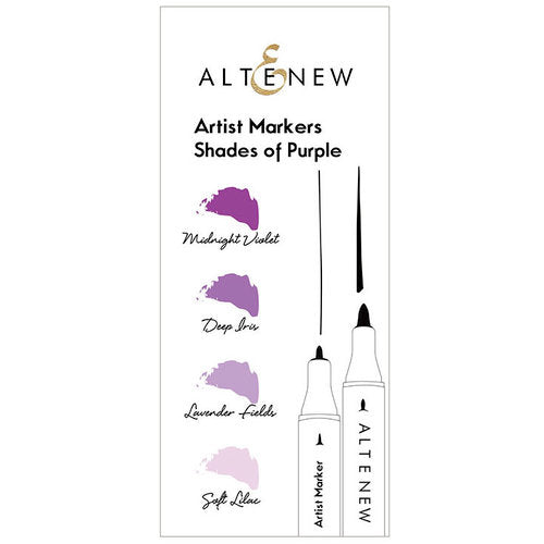 Artist Markers - Shades of Purple