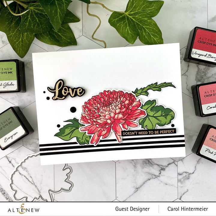 Tea Party Crisp Dye Ink Mini Cube & Reinker Bundle