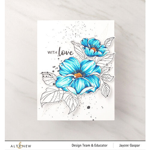 Clear Photopolymer Nostalgic Florals - Stamp Set