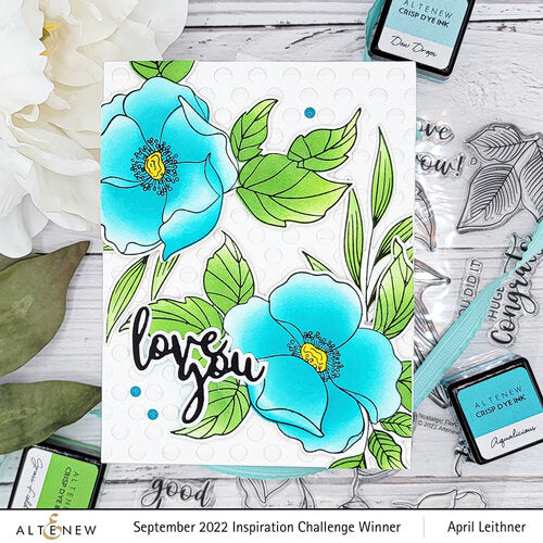 Clear Photopolymer Nostalgic Florals - Stamp Set