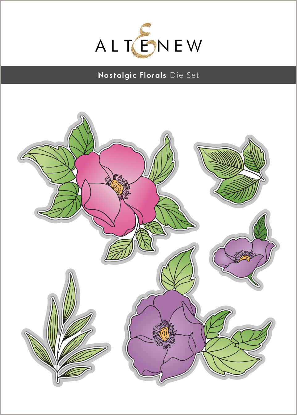 Nostalgic Florals -Dies  Set