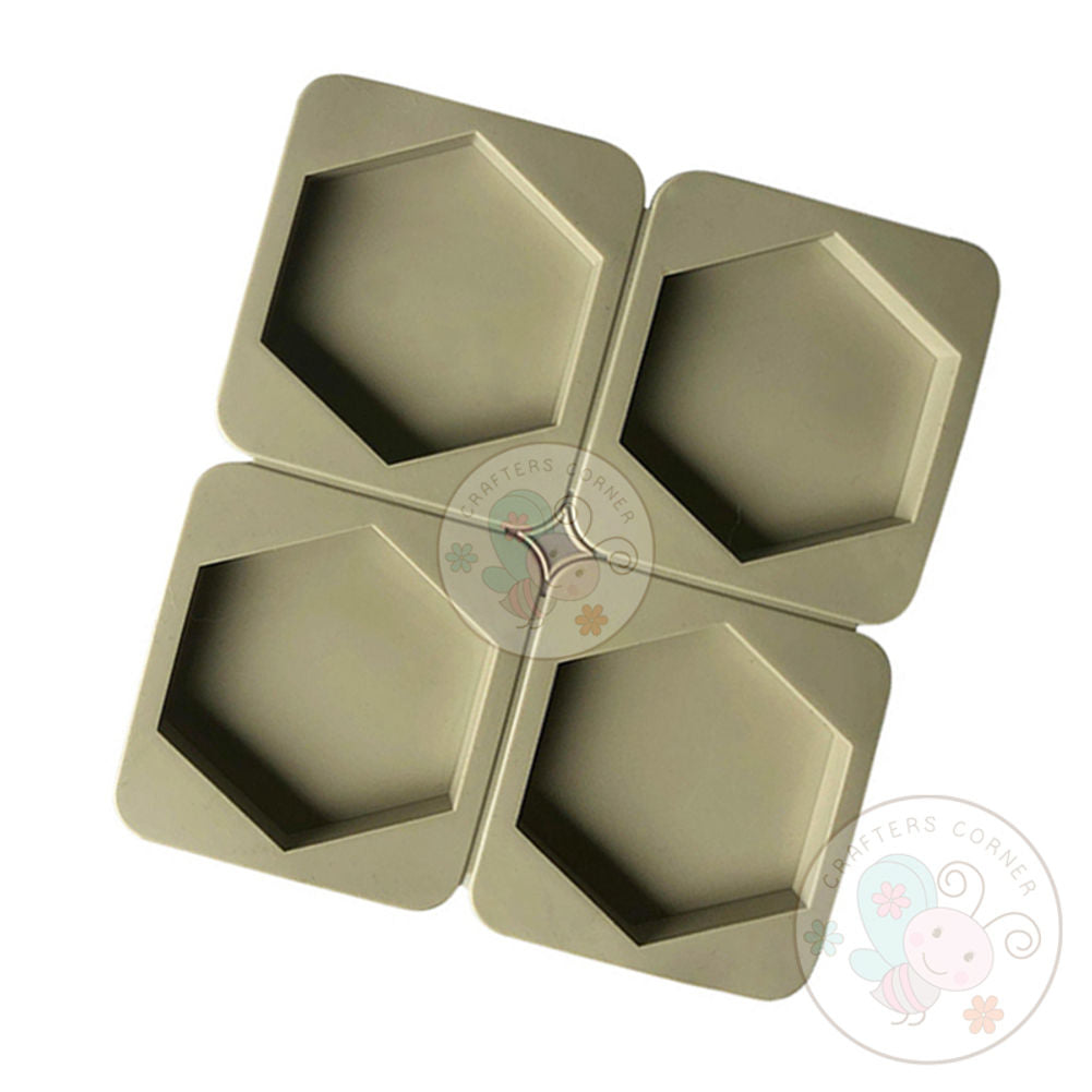 Hexagon Aromatherapy Wax Mould #1