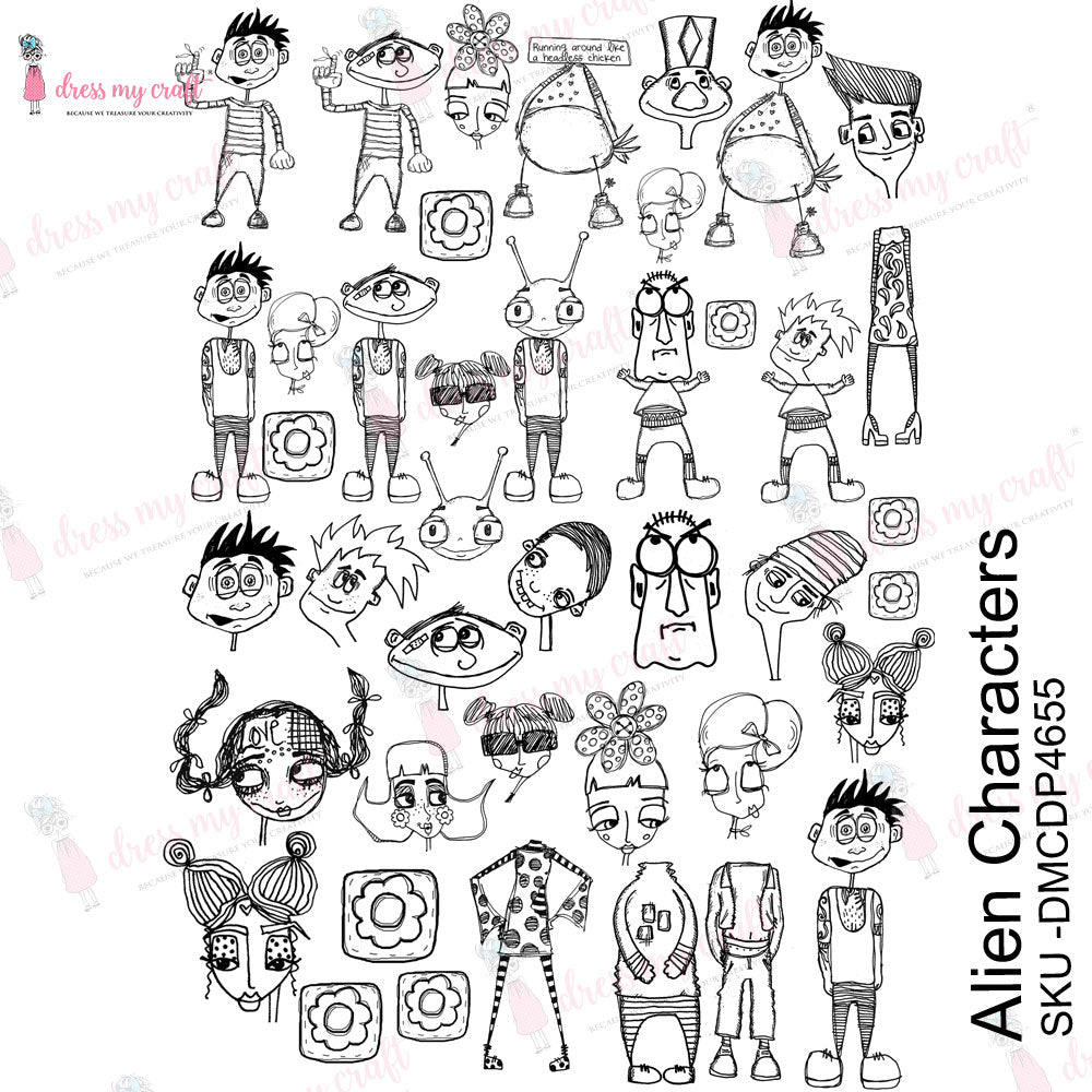 Alien Characters - Transfer Me