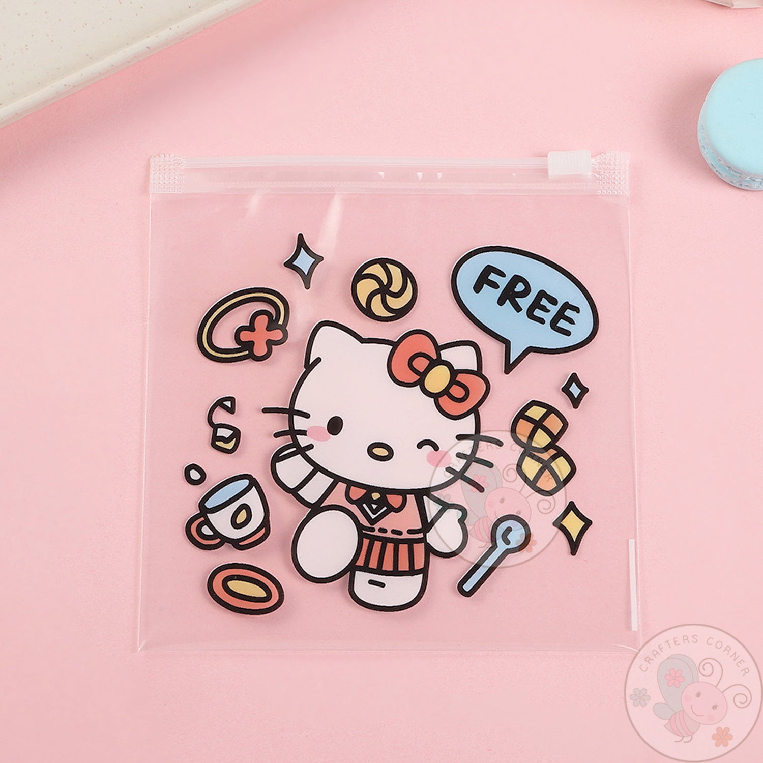 Baby Kitty - Zip Lock Storage Bags