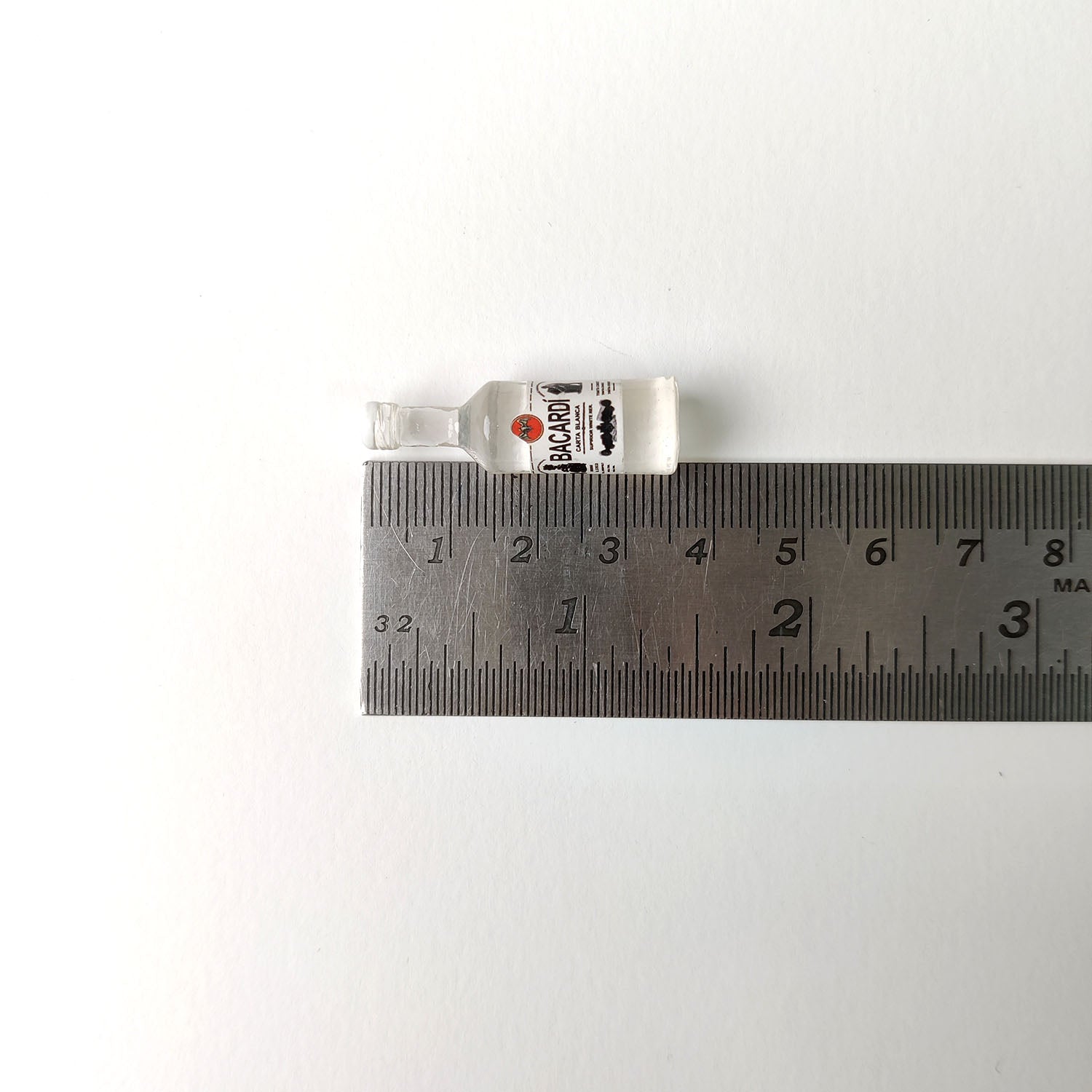 Miniature Bacardi White Rum Bottles