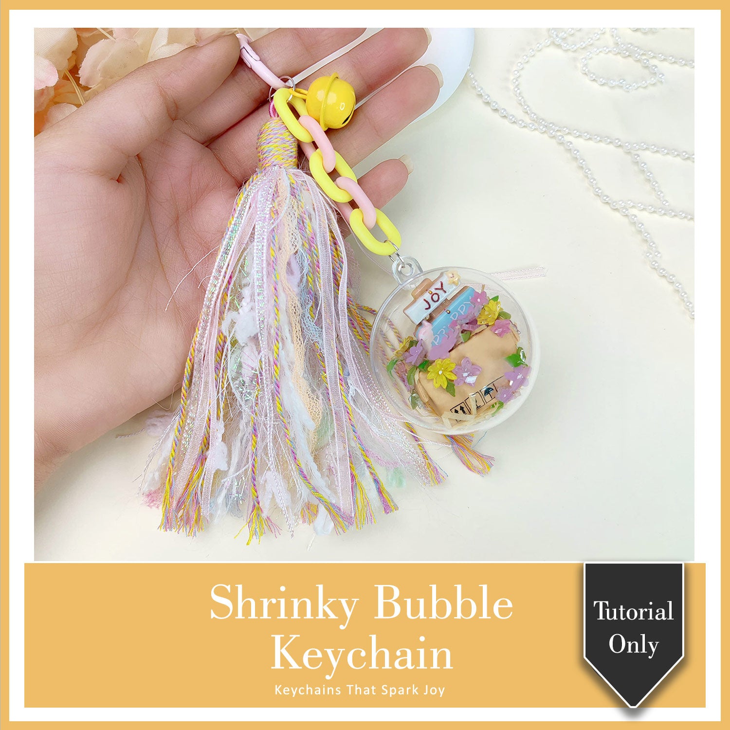 Shrinky Bubble Keychain Class Tutorial Only
