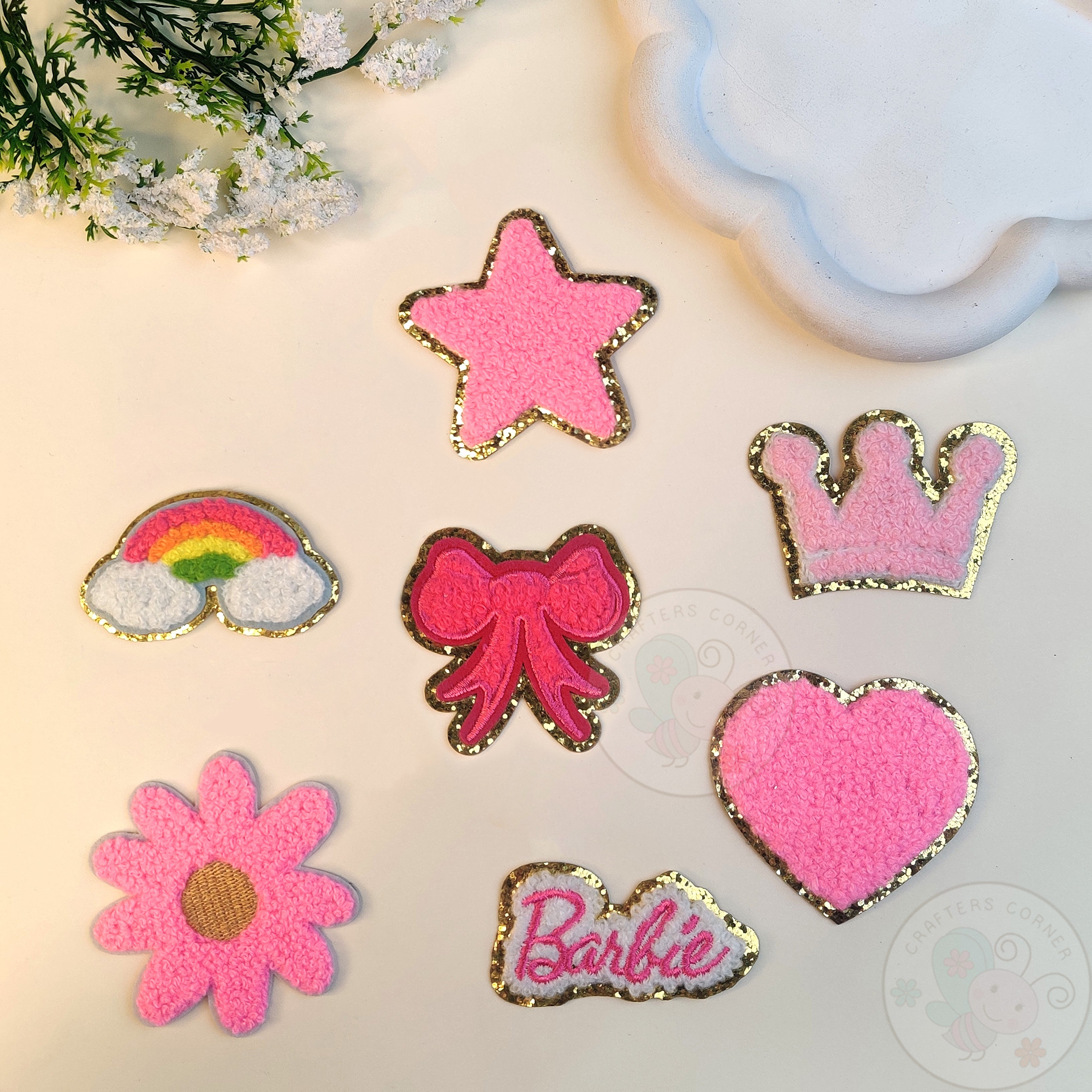Pastel Plush Patches- Girls