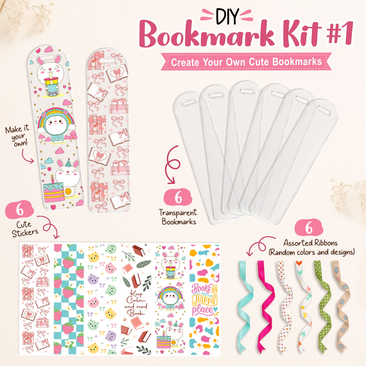 DIY Bookmark Kits