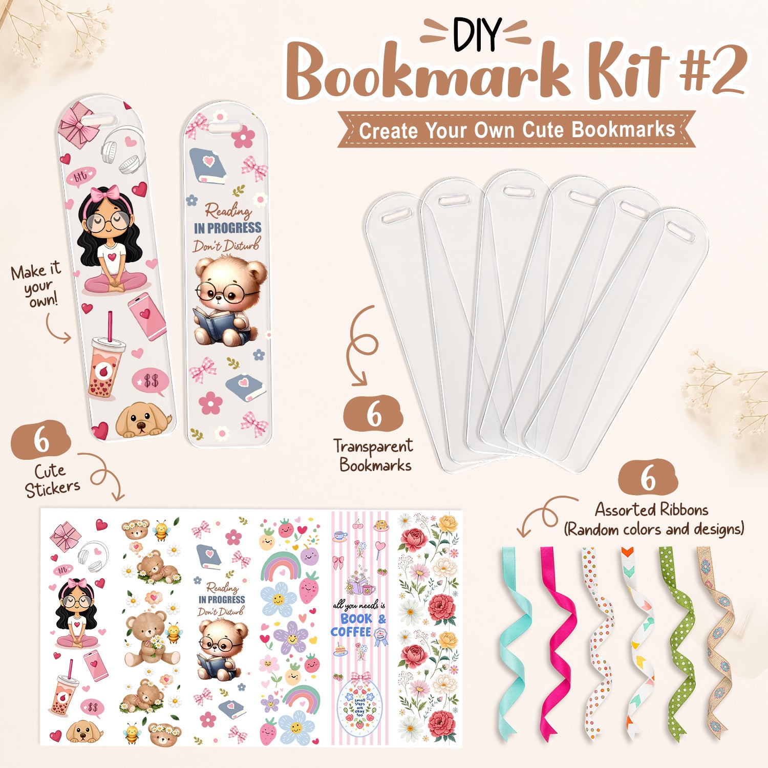 DIY Bookmark Kits