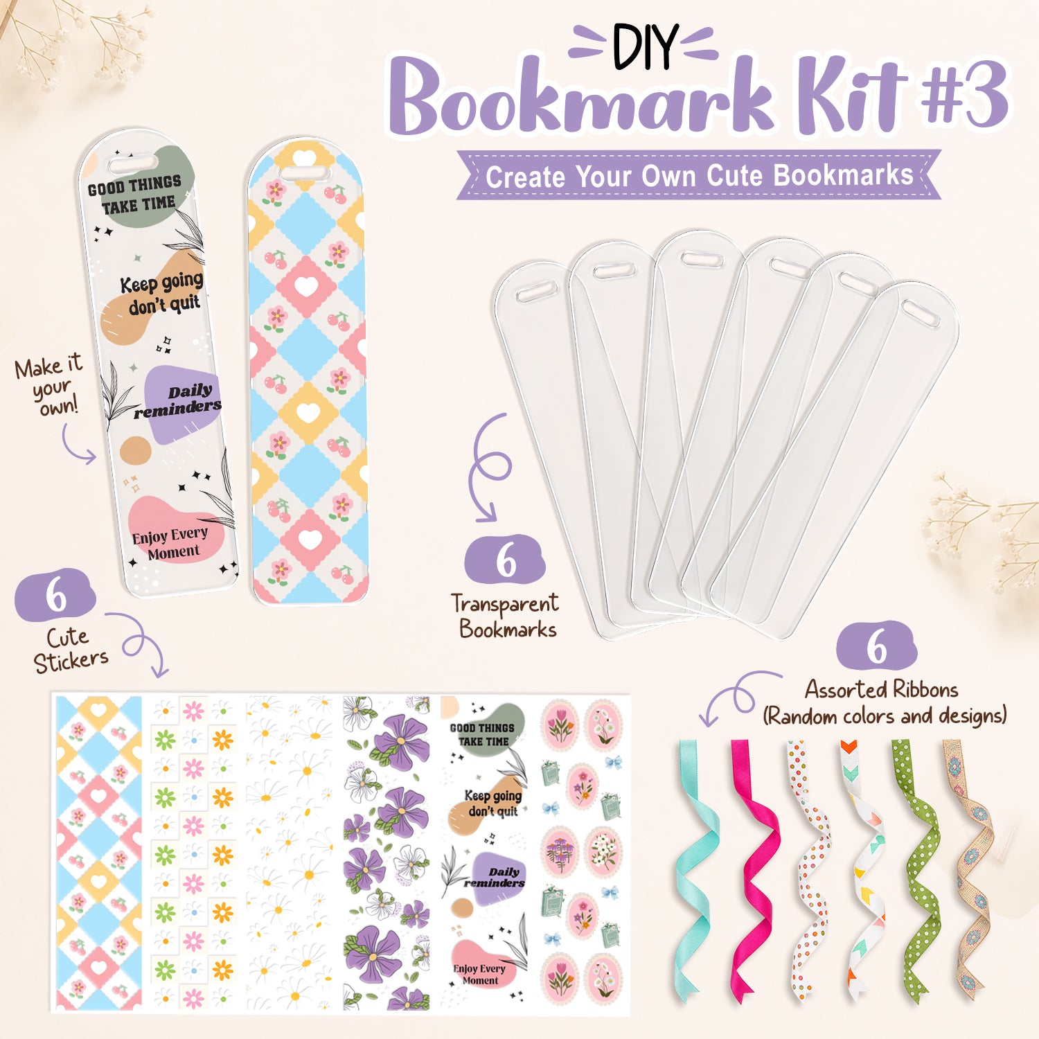 DIY Bookmark Kits