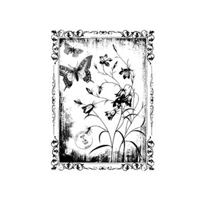Butterfly Garden - Stamp