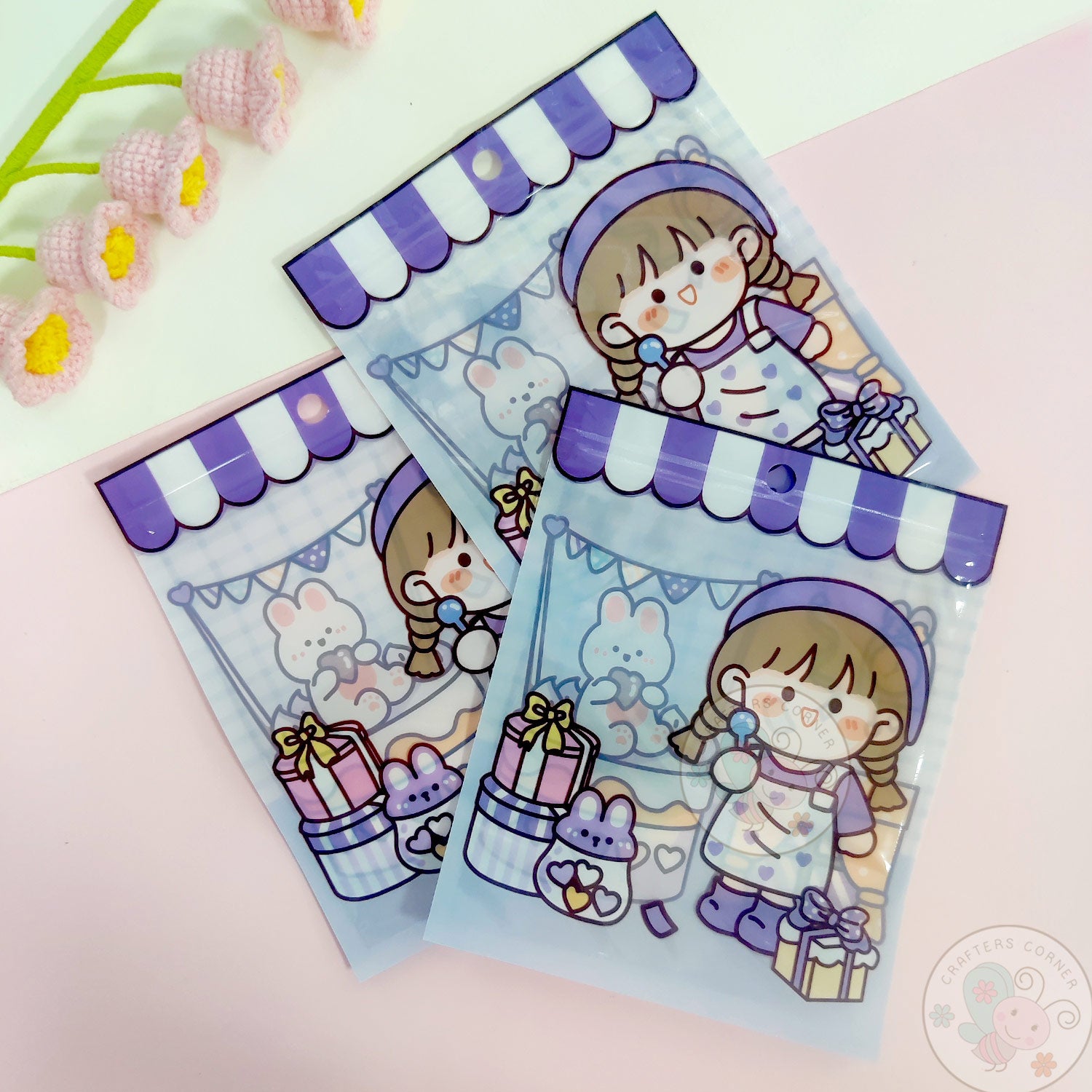 Cake Shop - Zip Lock Storage Bags