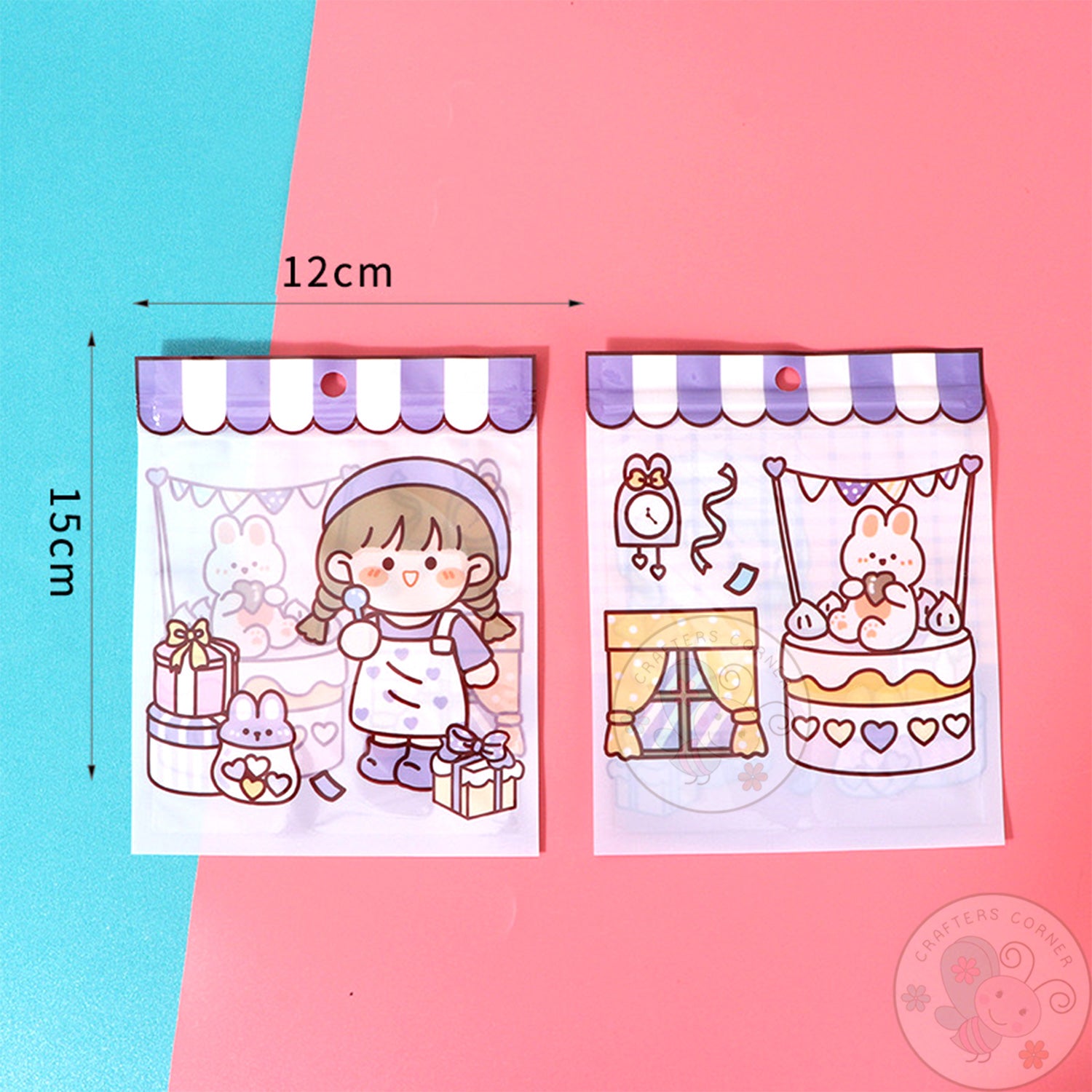 Cake Shop - Zip Lock Storage Bags
