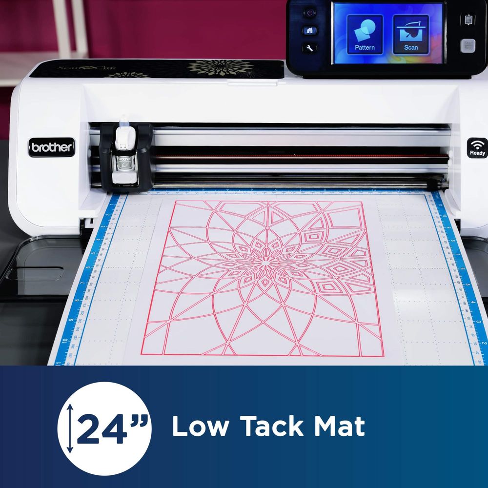 Brother ScanNCut - Standard Tack Adhesive Mat  Large  12" x 24"