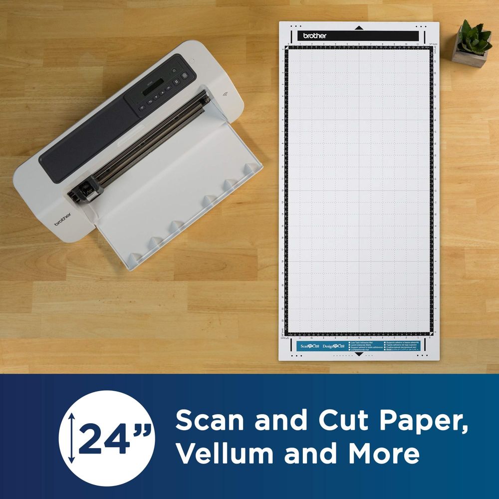 Brother ScanNCut - Standard Tack Adhesive Mat  Large  12" x 24"