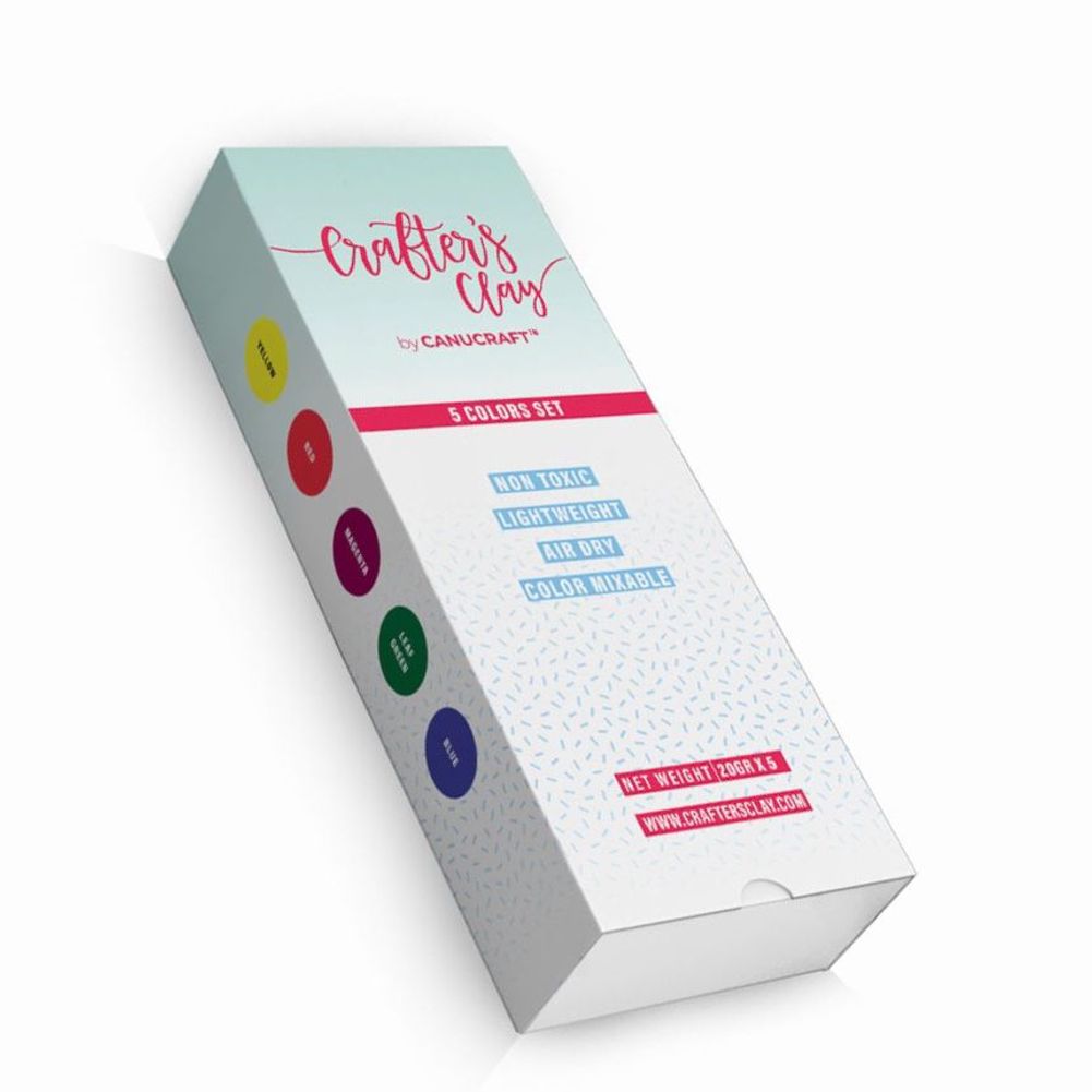 Crafters Clay - Set of 5 Colors