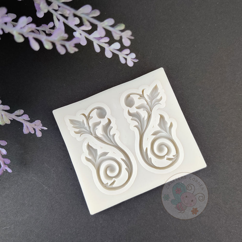 Carved Corner #4 - Silicon Mould