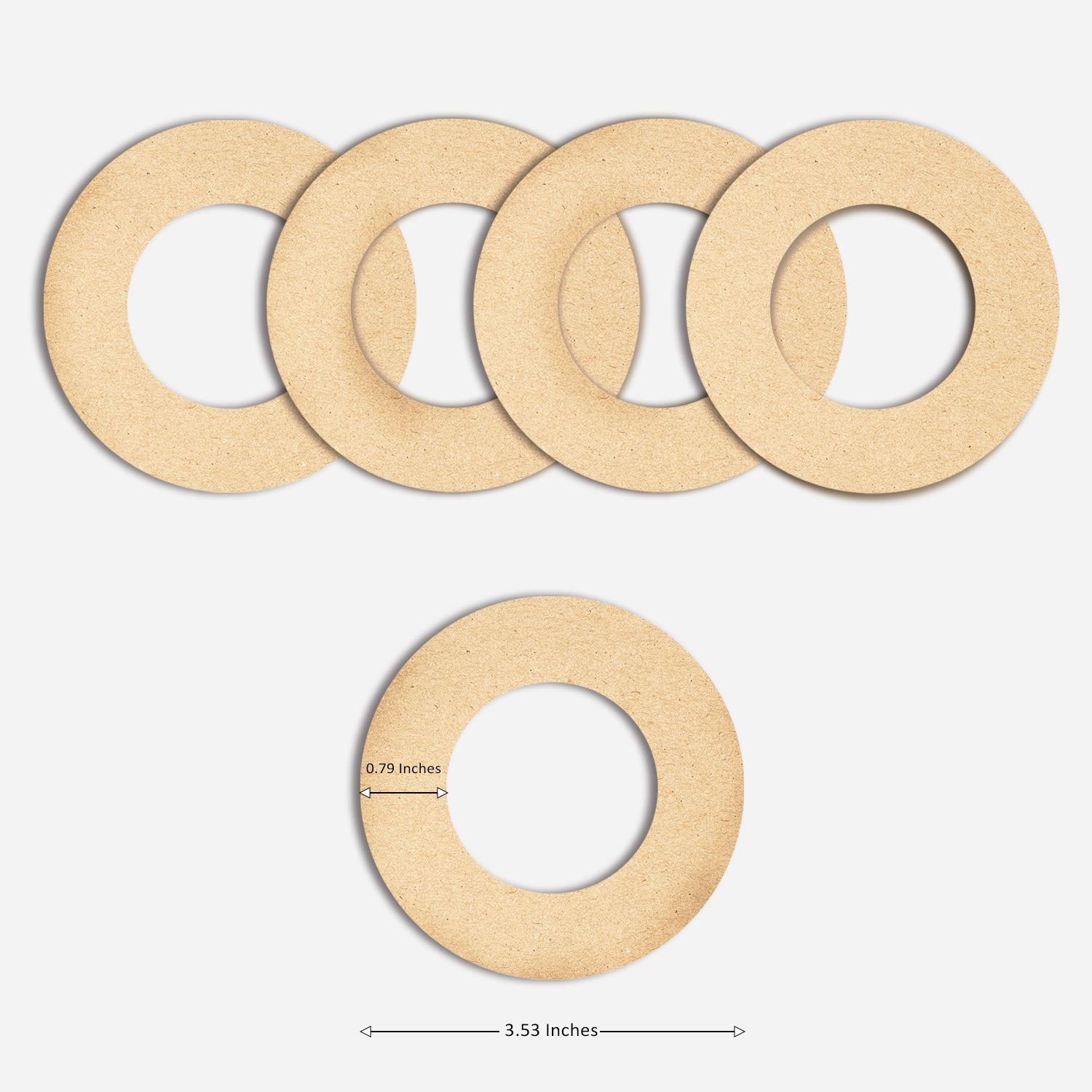 Circle Frames (Pack of 5)