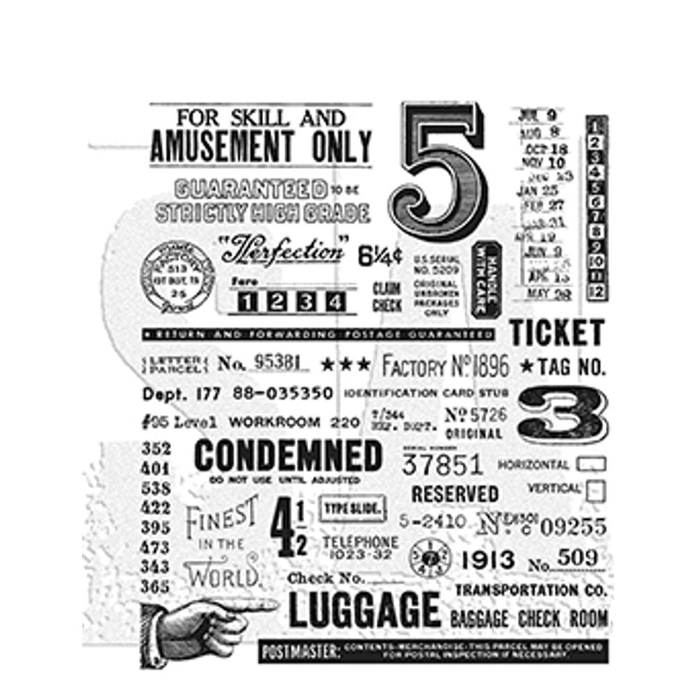 Th Stamp Set: Eccentric - Stamp