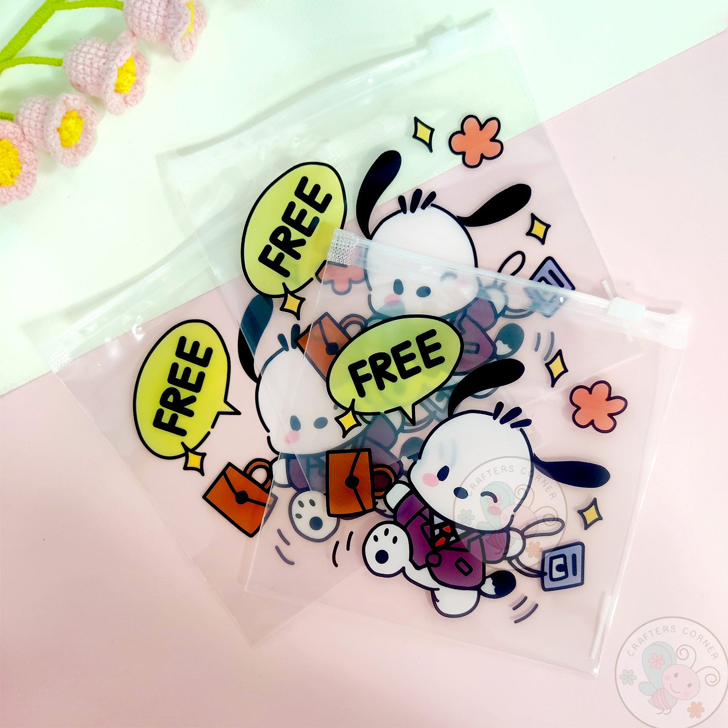 Coco Dog - Zip Lock Storage Bags