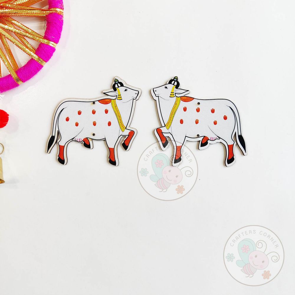 MDF Cow With Hole - 10 pcs