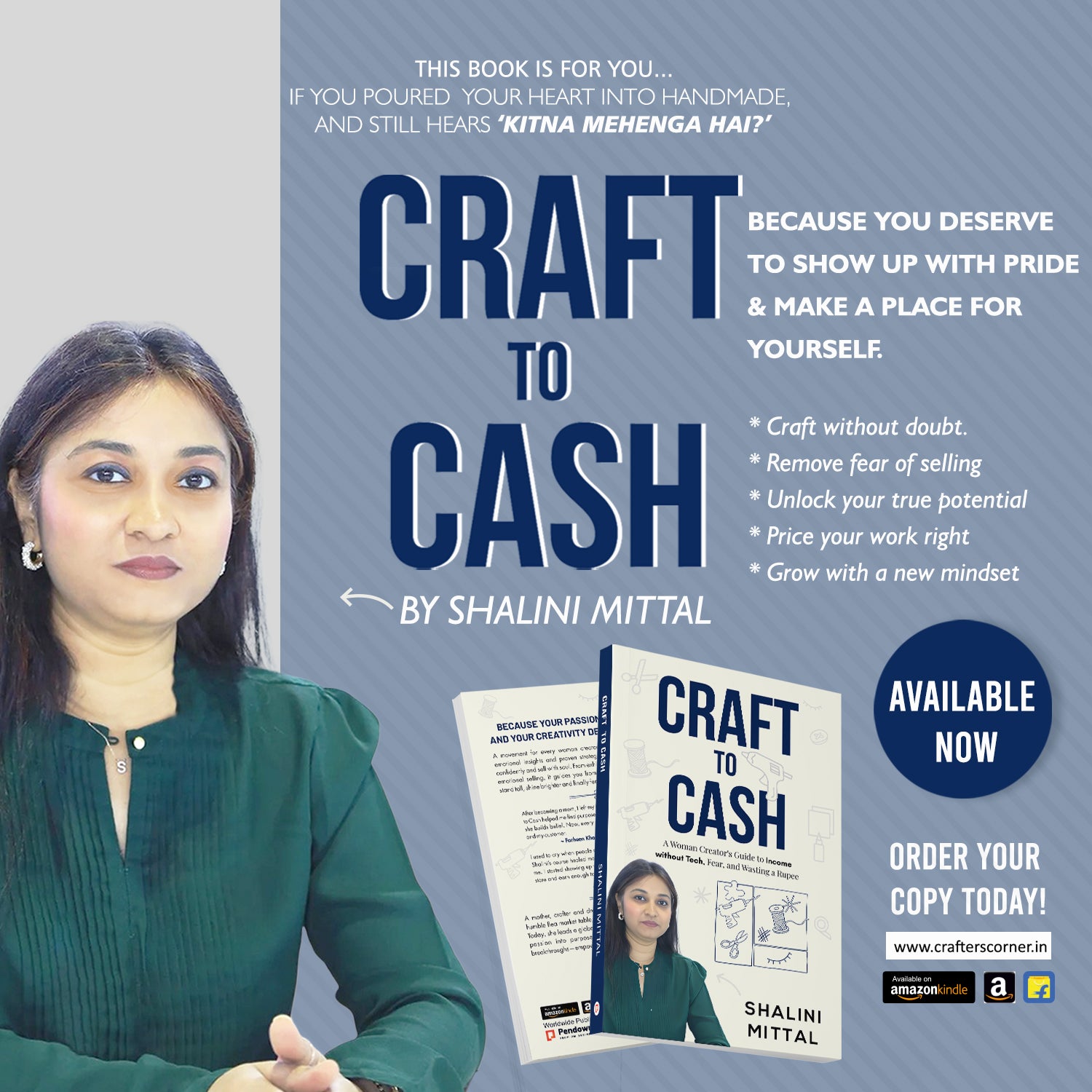 Craft To Cash Book By Shalini Mittal