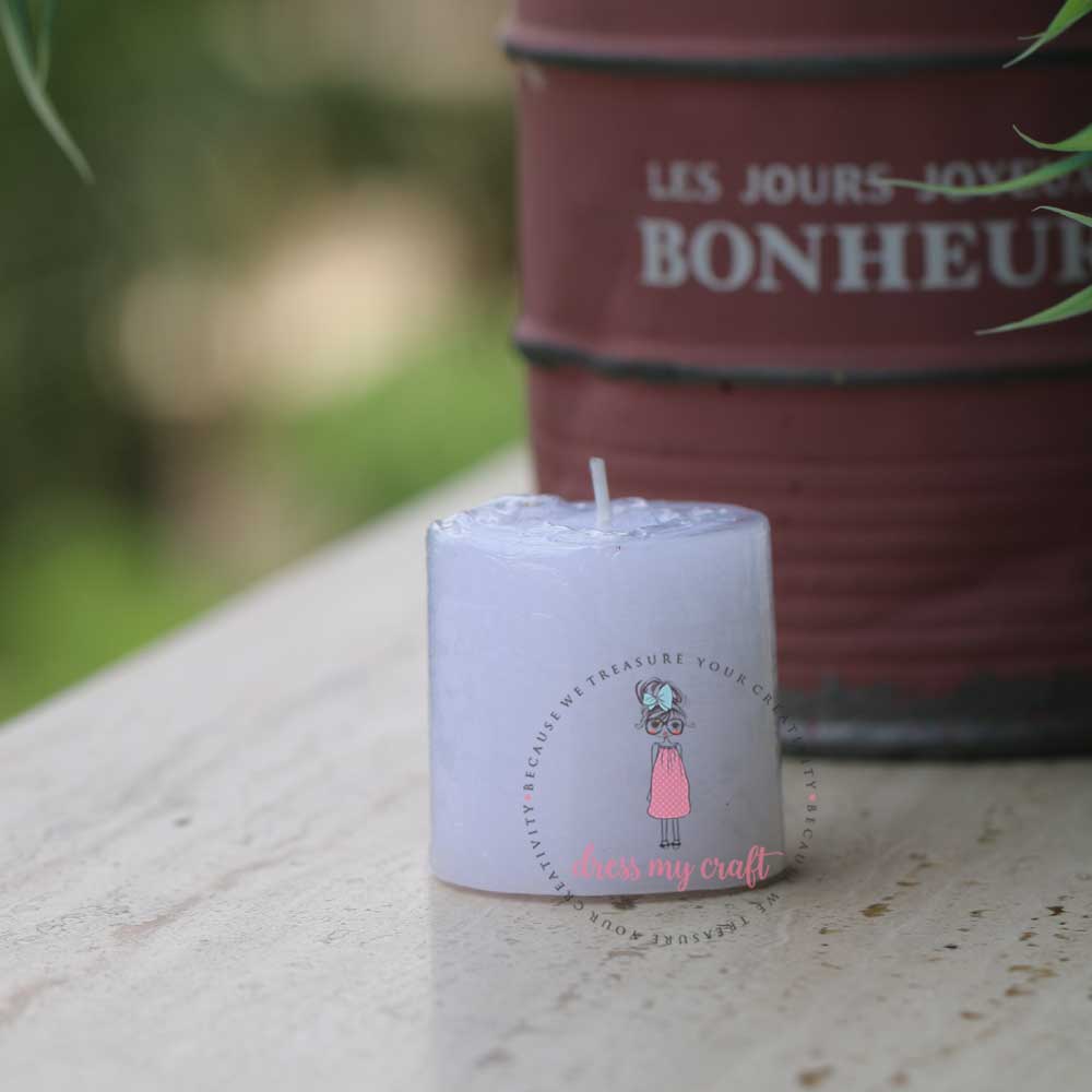 Candle - 2" x 2" (Round)