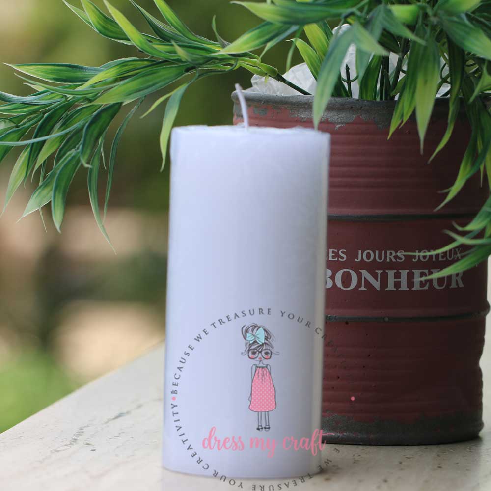 Candle - 6" x 2" (Round)