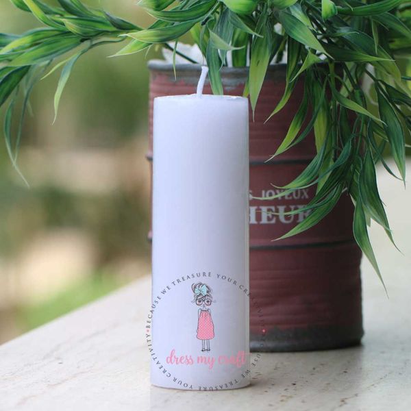 Candle - 4" X 2.75" (Round)