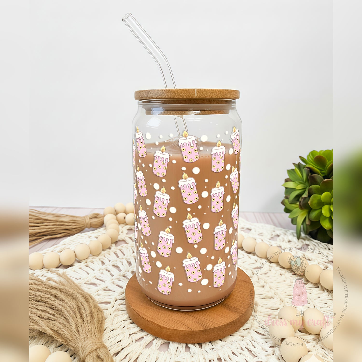Stick N Peel Stickers- Candle