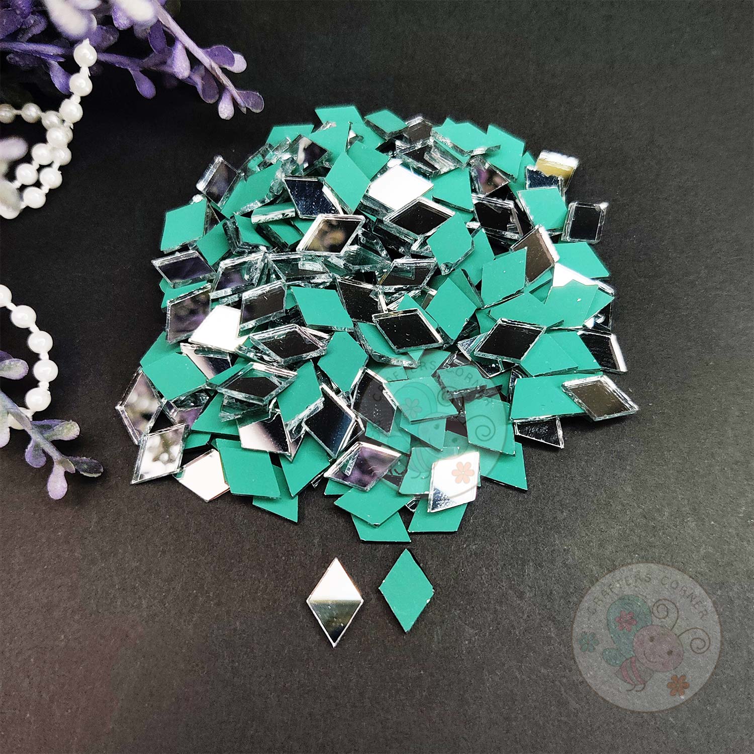 Diamond Glass Mirrors - 10 MM