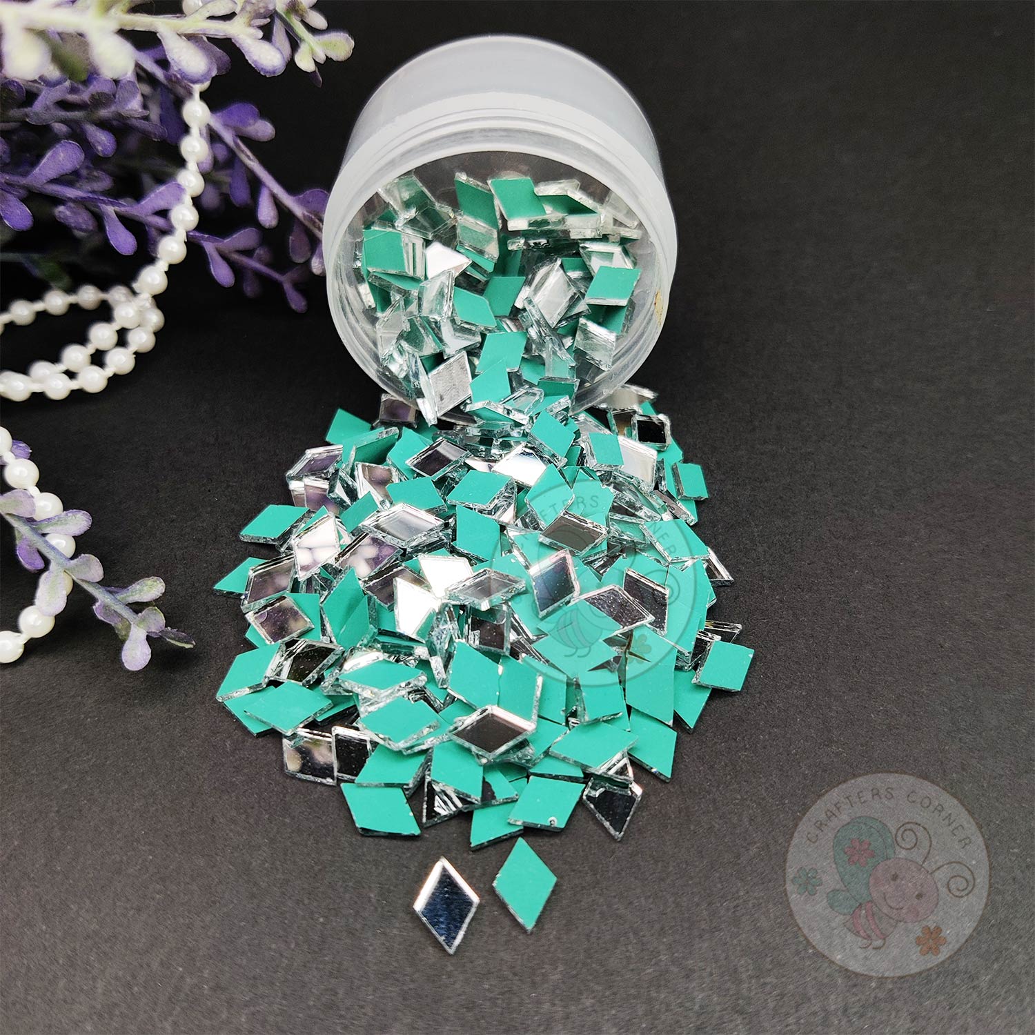 Diamond Glass Mirrors - 8 MM