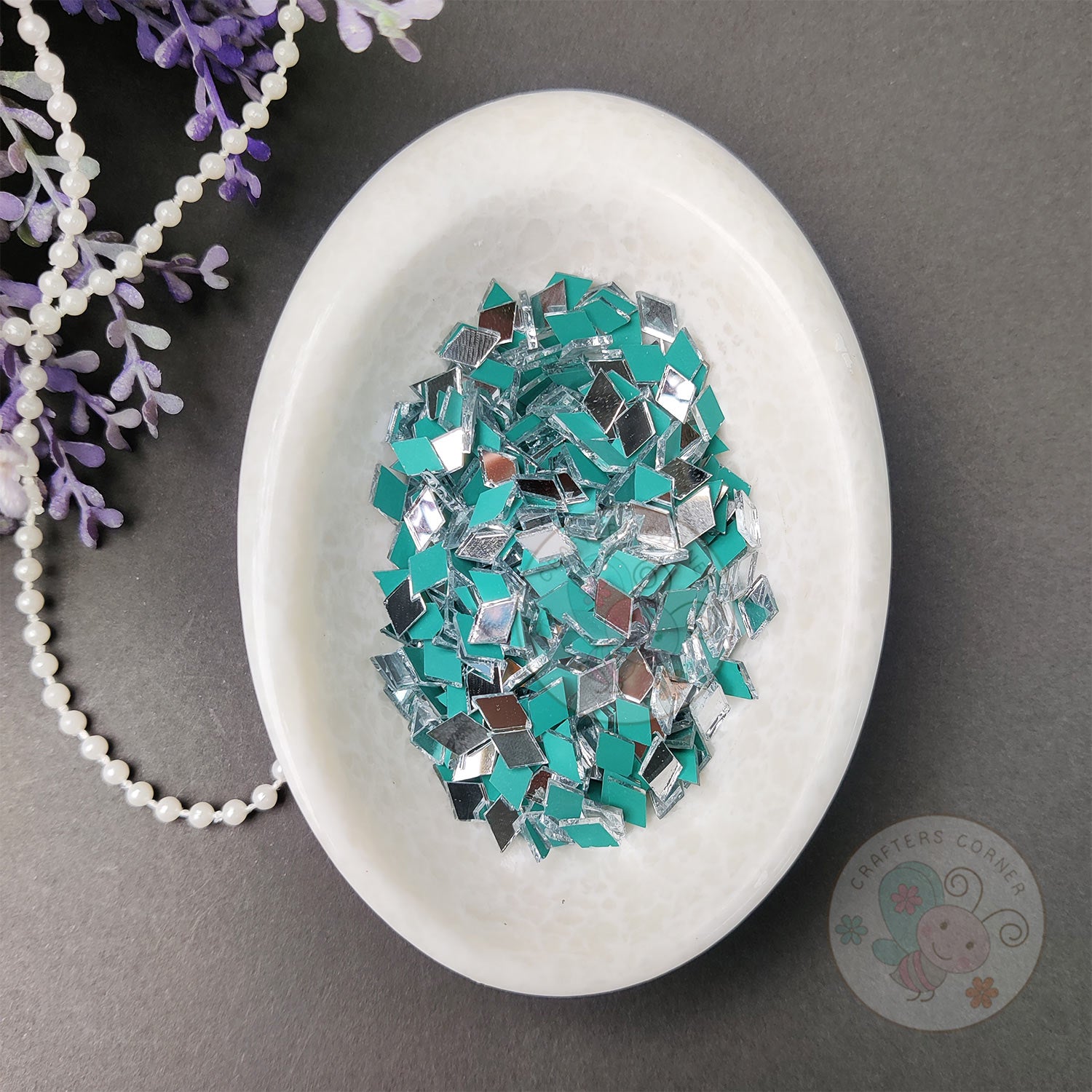 Diamond Glass Mirrors - 8 MM