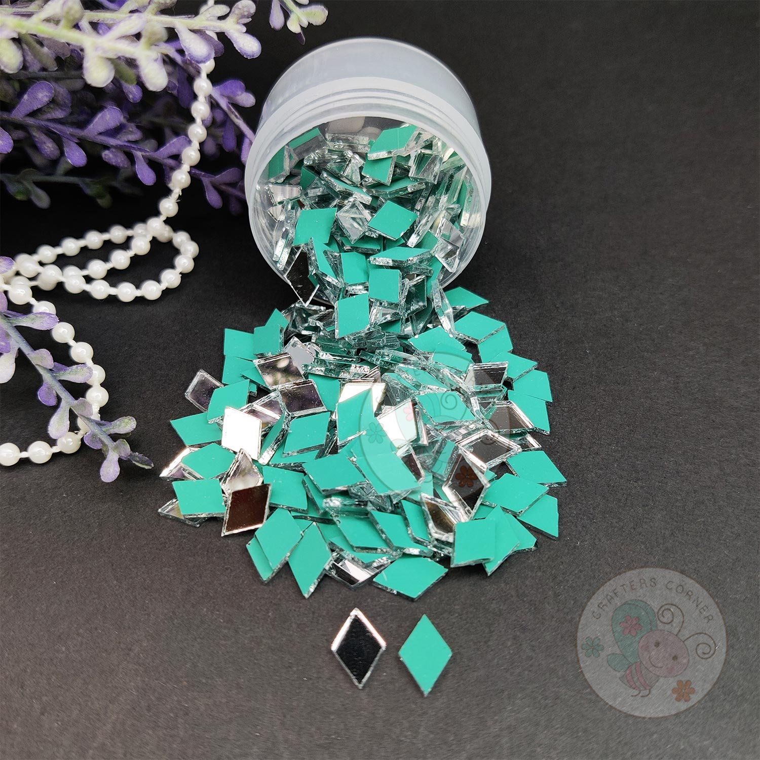 Diamond Glass Mirrors - 9 MM