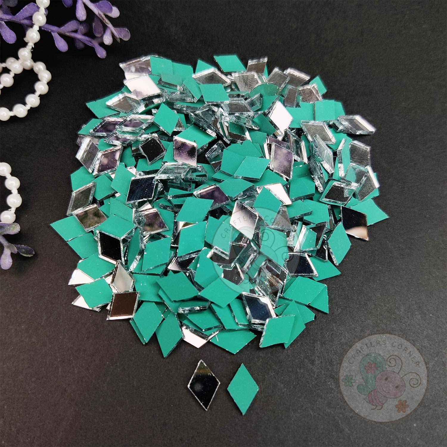 Diamond Glass Mirrors - 9 MM