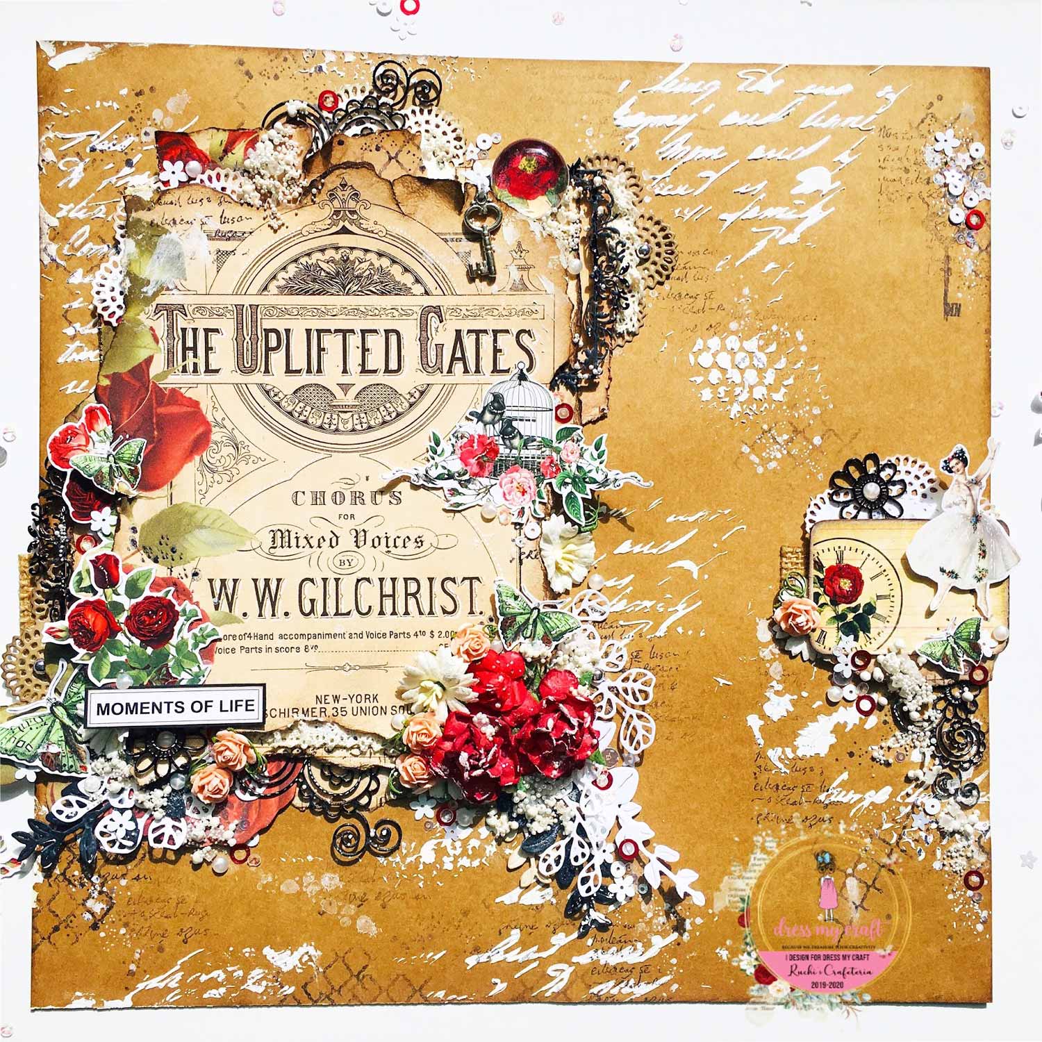 Vintage Script - Stencil