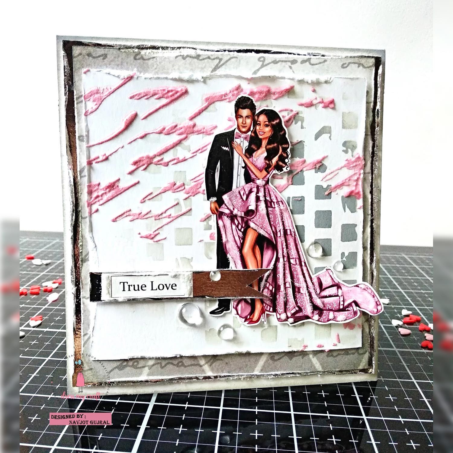 Vintage Script - Stencil