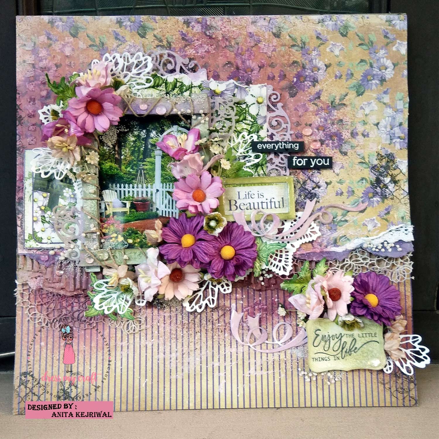 Vintage Script - Stencil