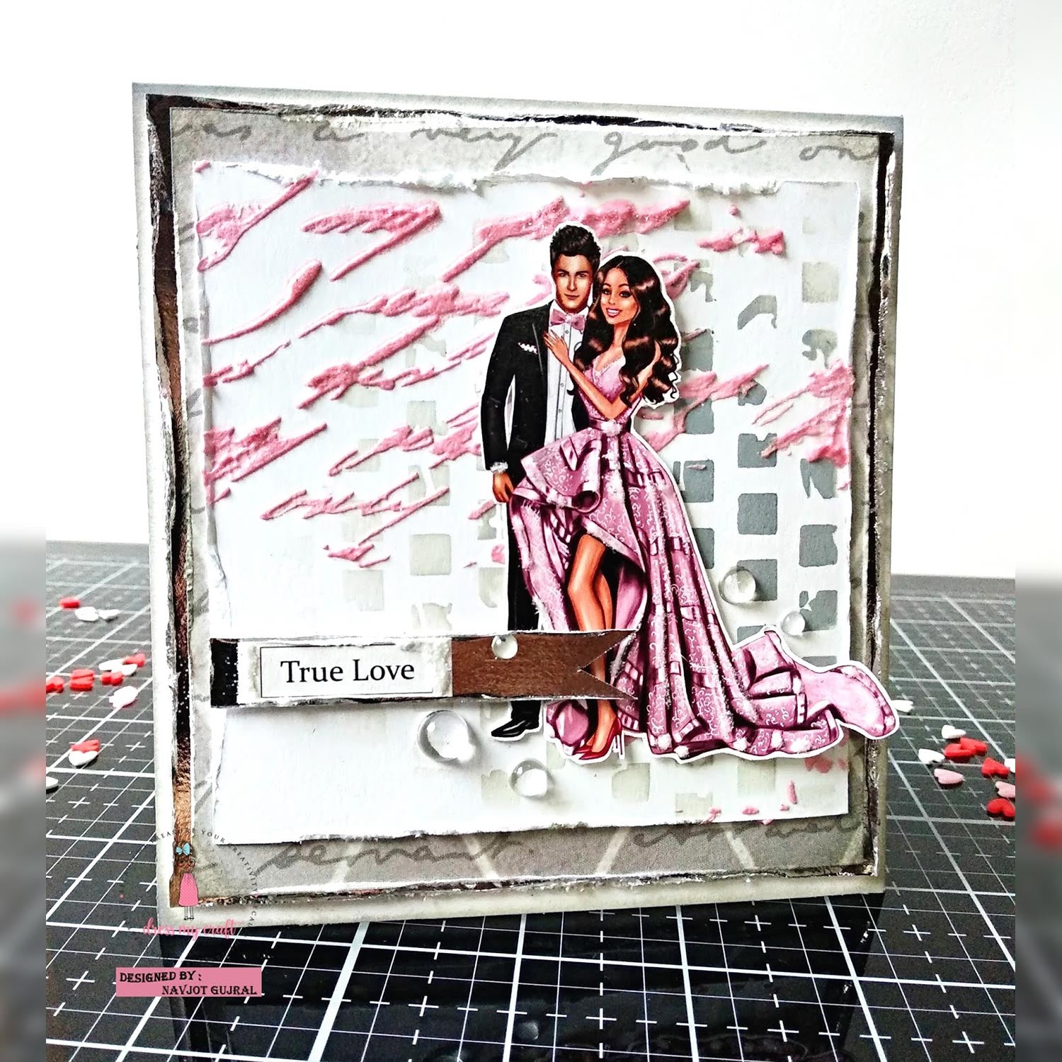 Distressed Blocks - Stencil