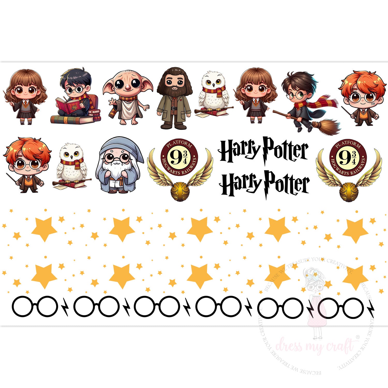 Harry Potter With Filler stickers