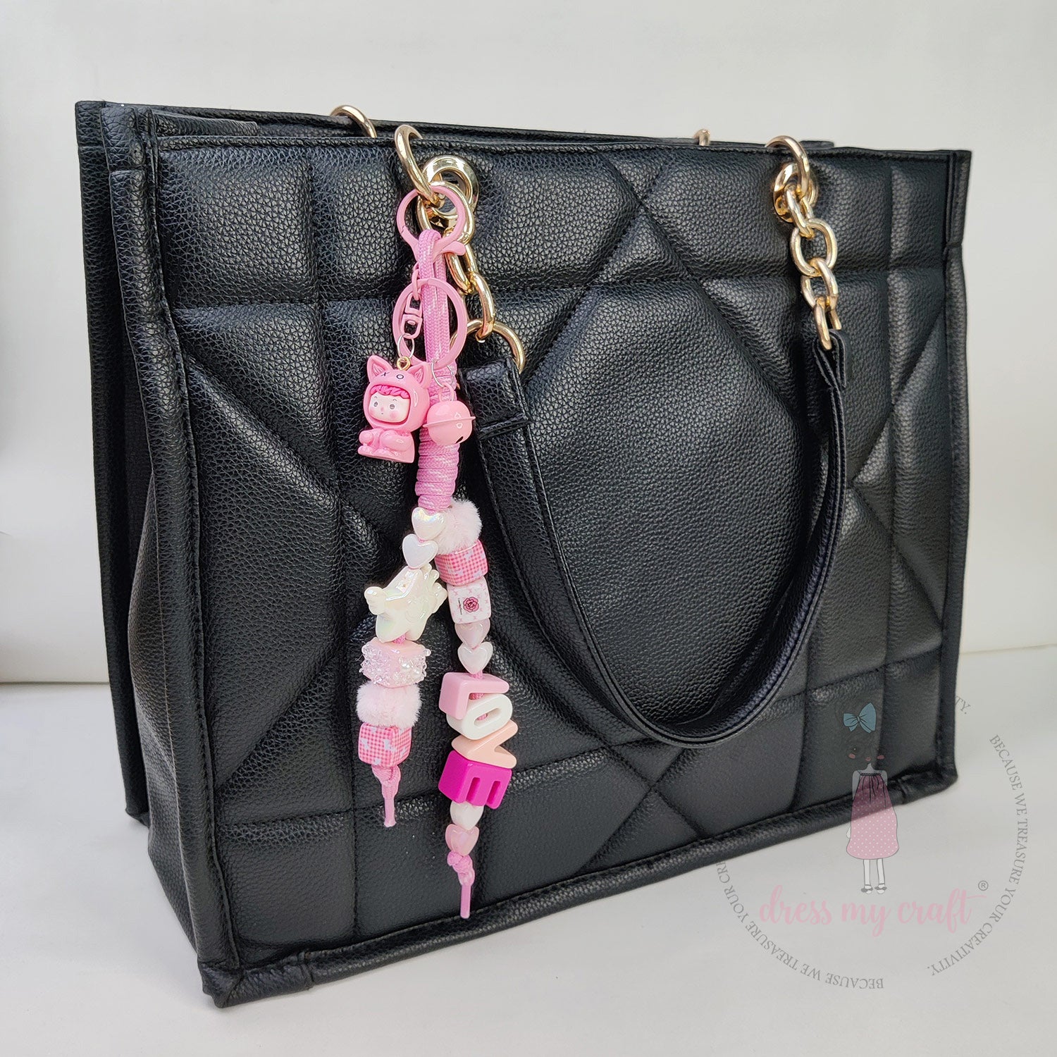 Braided Knot Rope - Baby Pink