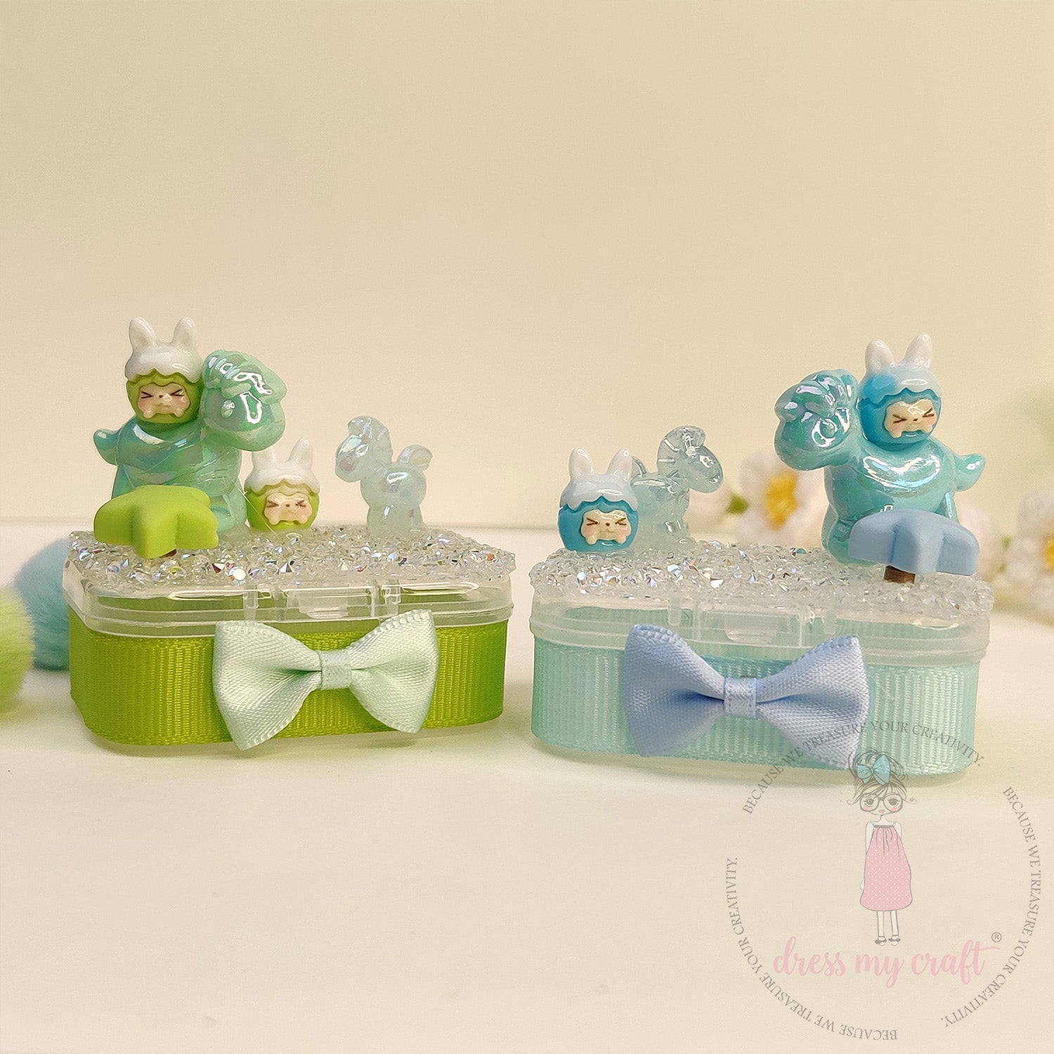 Miniature Labubu Faces