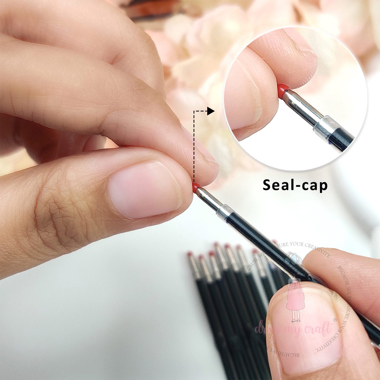 Mini Ball Pen Refills - Blue