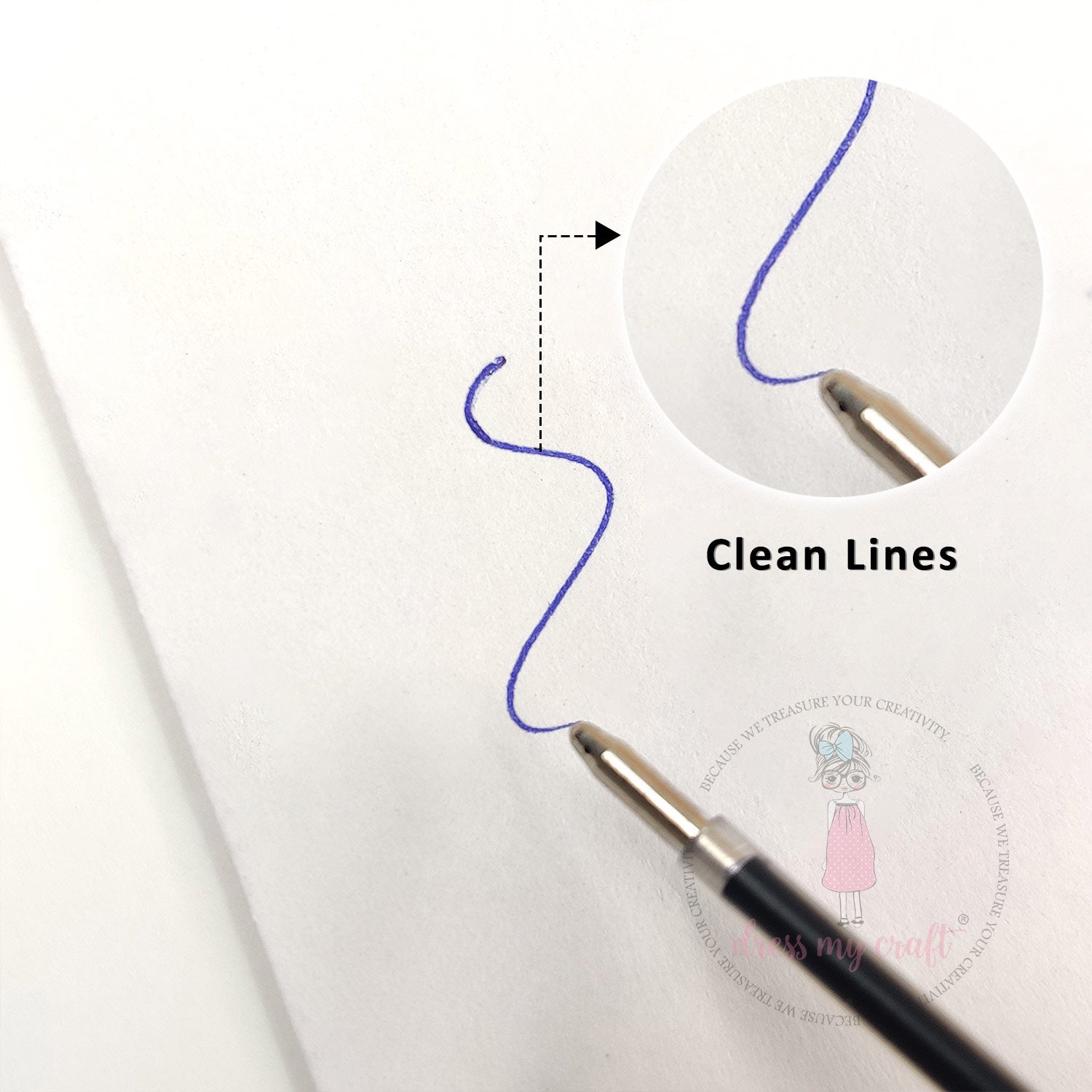 Mini Ball Pen Refills - Blue