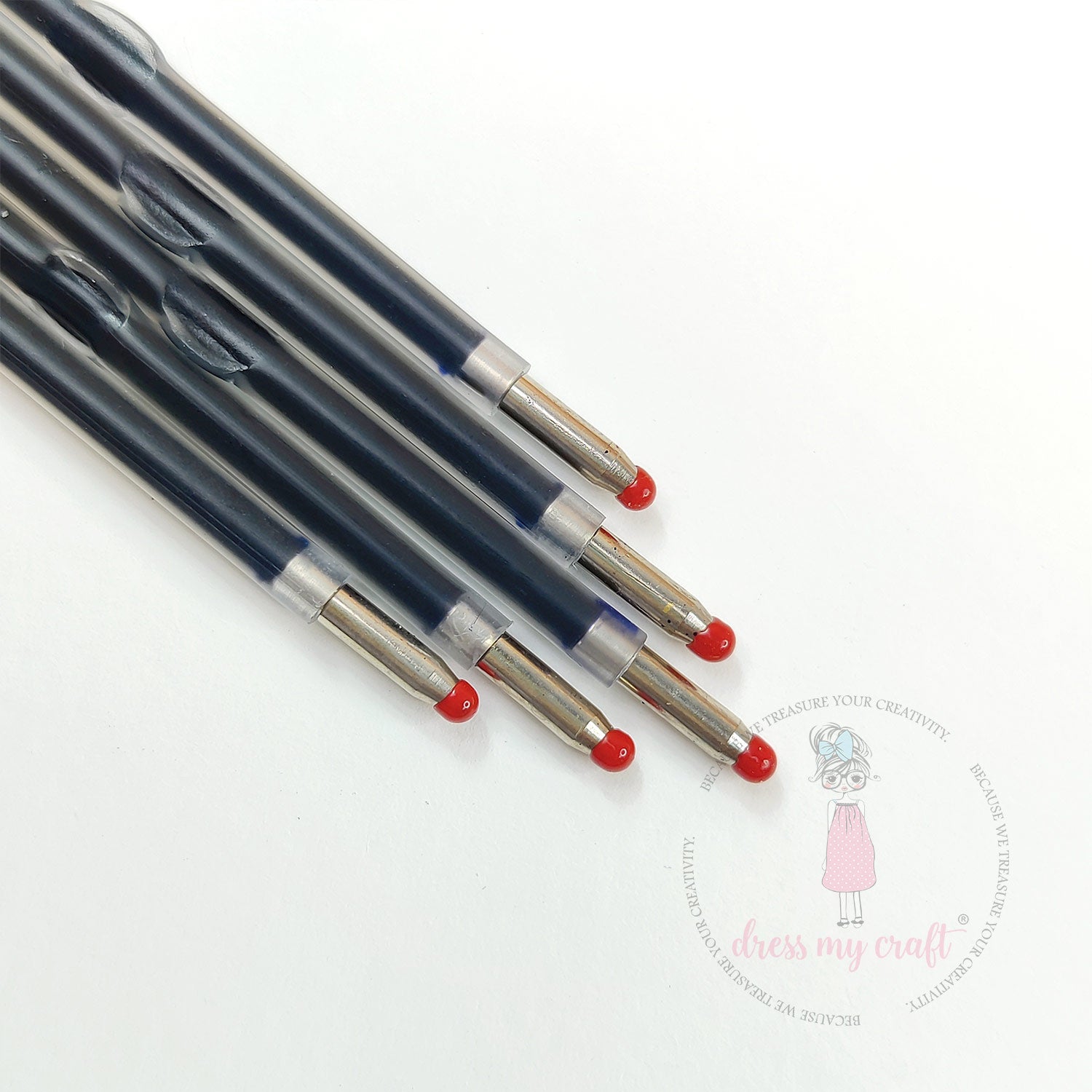 Mini Ball Pen Refills - Blue