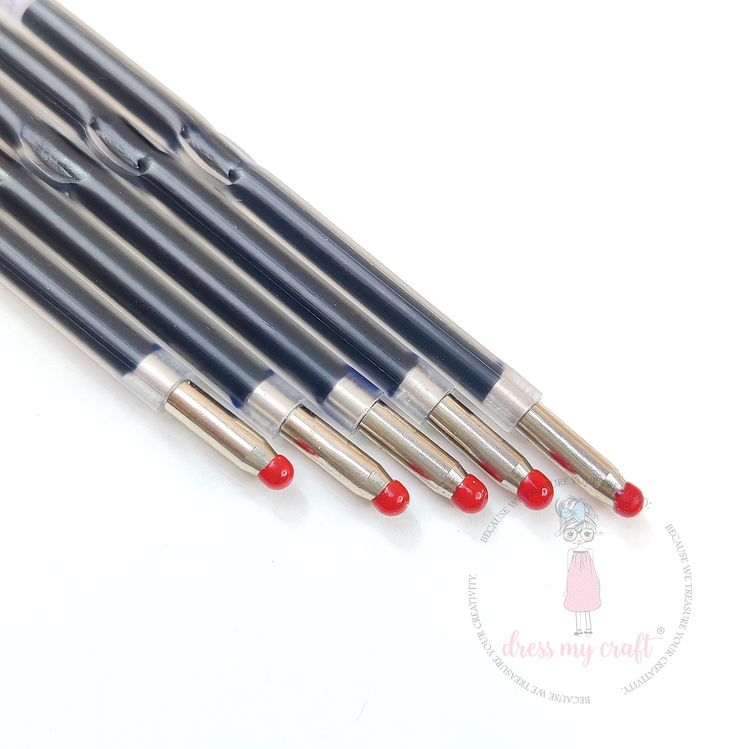 Mini Ball Pen Refills - Blue